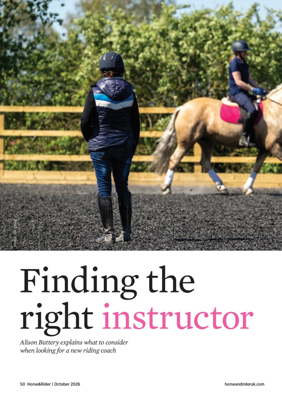 Horse&Rider Magazine - UK equestrian magazine for Horse and Rider Preview Pages