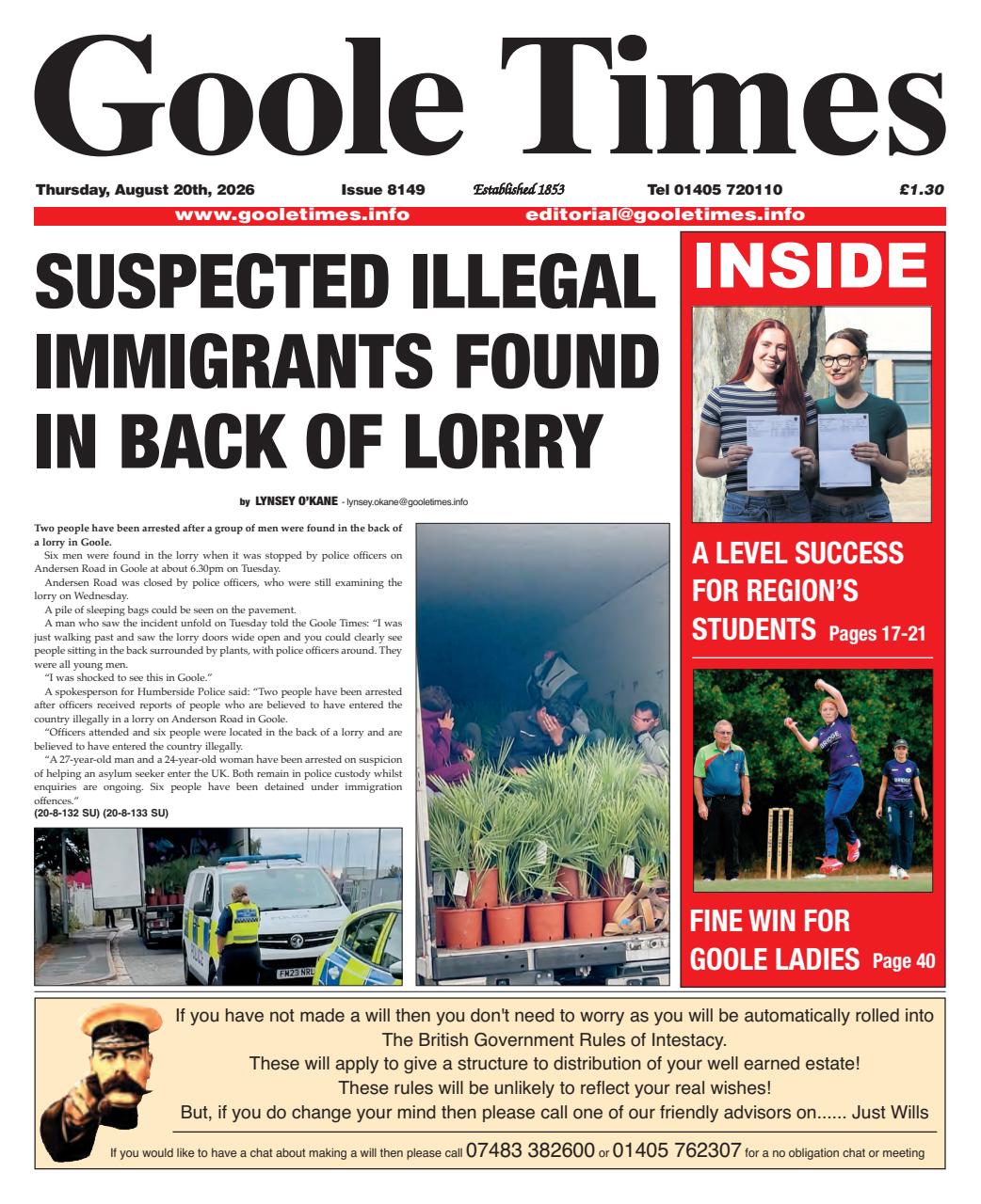 Goole Times Preview Pages