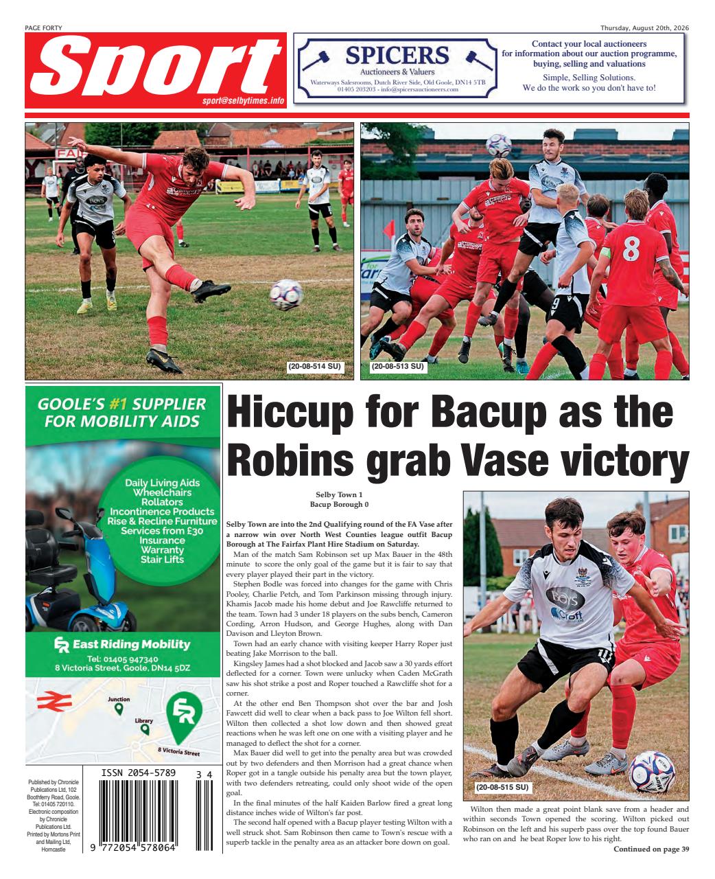 Selby Times Preview Pages