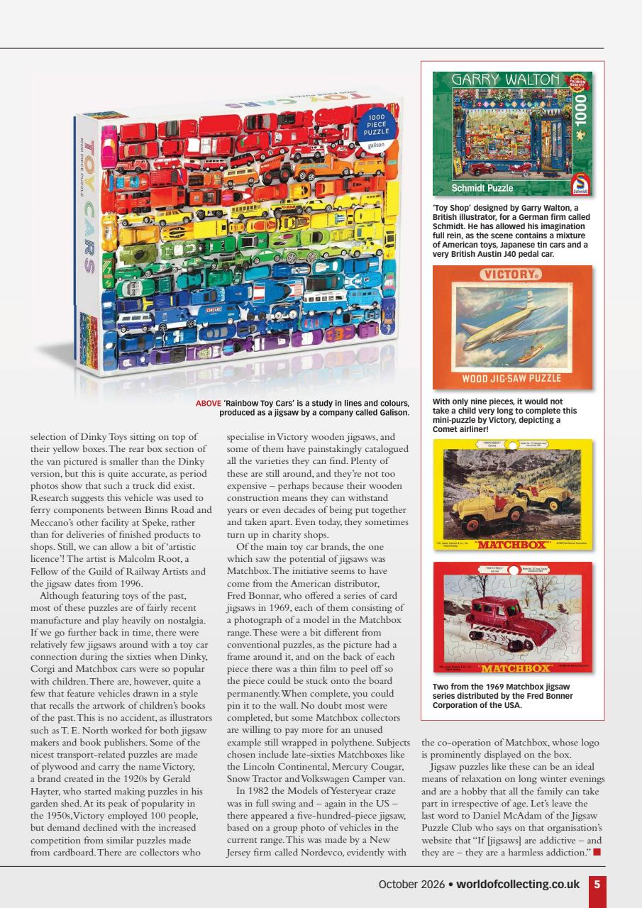 Collectors Gazette Preview Pages