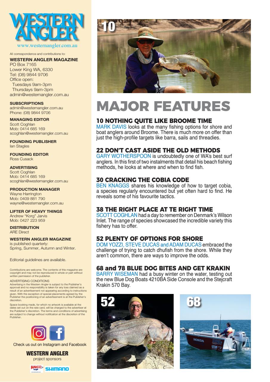 Western Angler Preview Pages