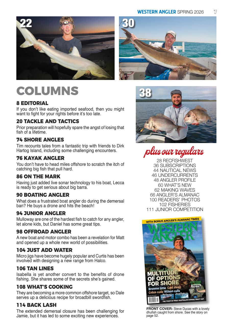 Western Angler Preview Pages