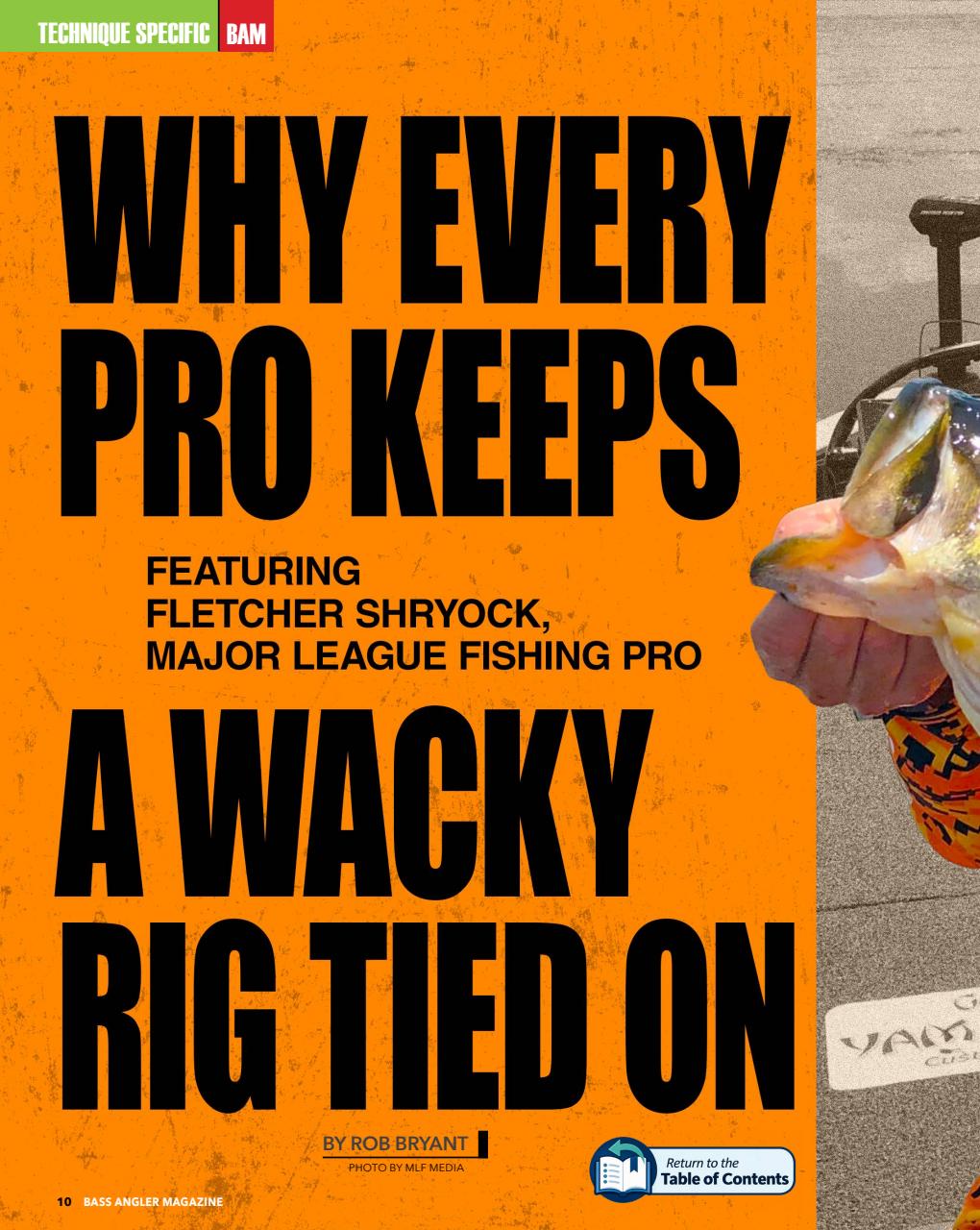 BASS ANGLER MAGAZINE Preview Pages