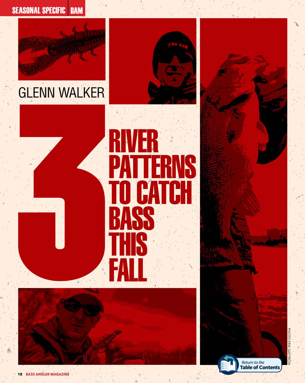 BASS ANGLER MAGAZINE Preview Pages