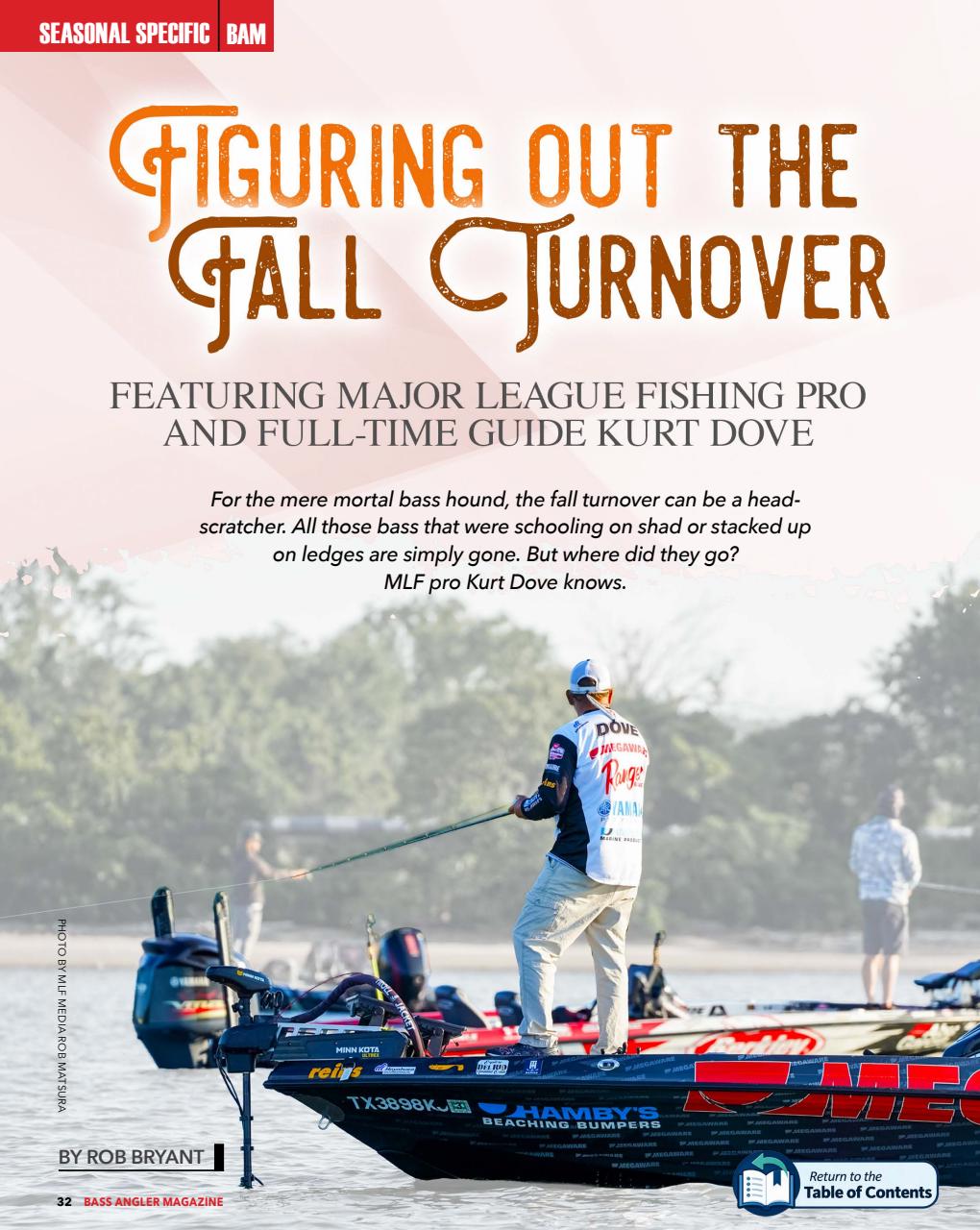 BASS ANGLER MAGAZINE Preview Pages