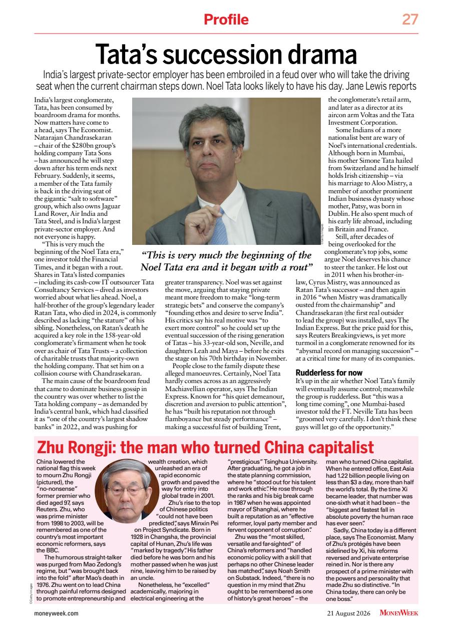 MoneyWeek Preview Pages