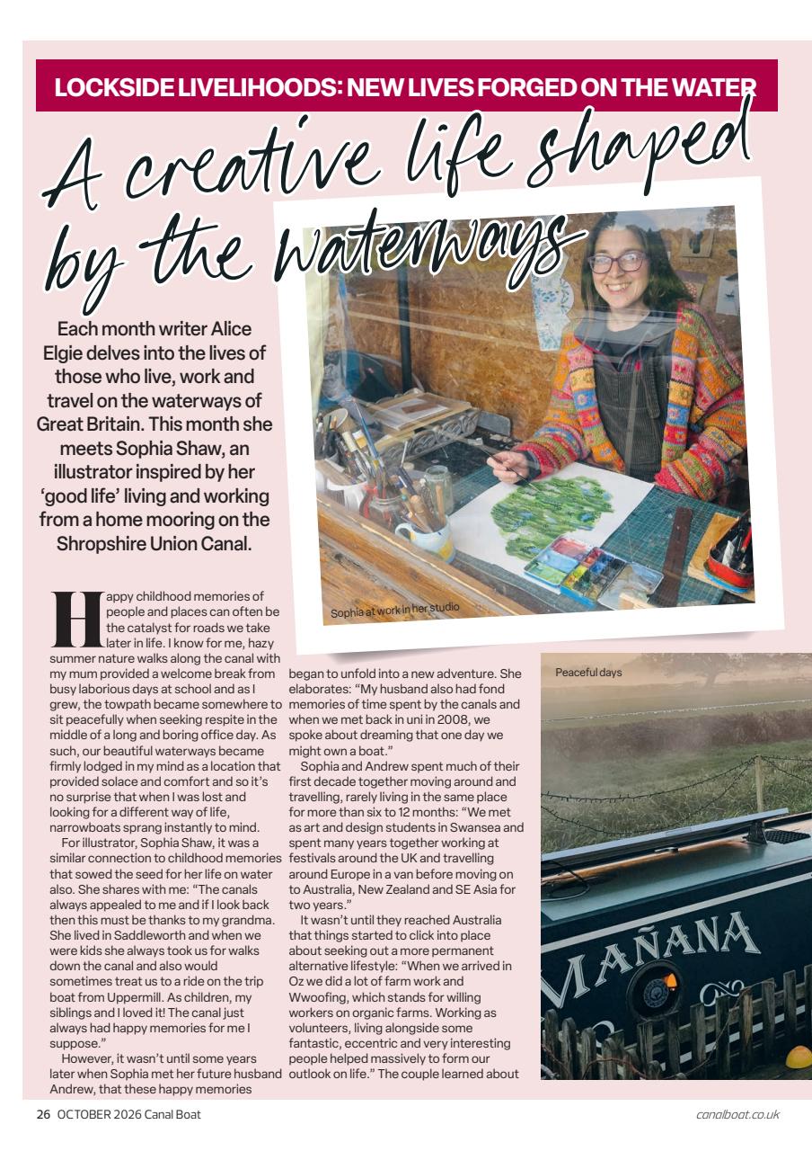 Canal Boat Preview Pages