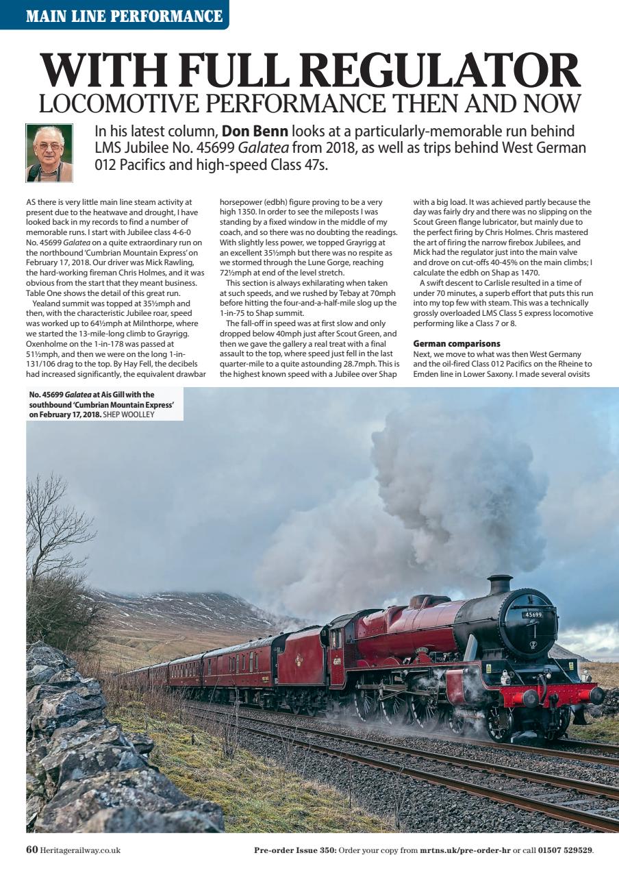Heritage Railway Preview Pages