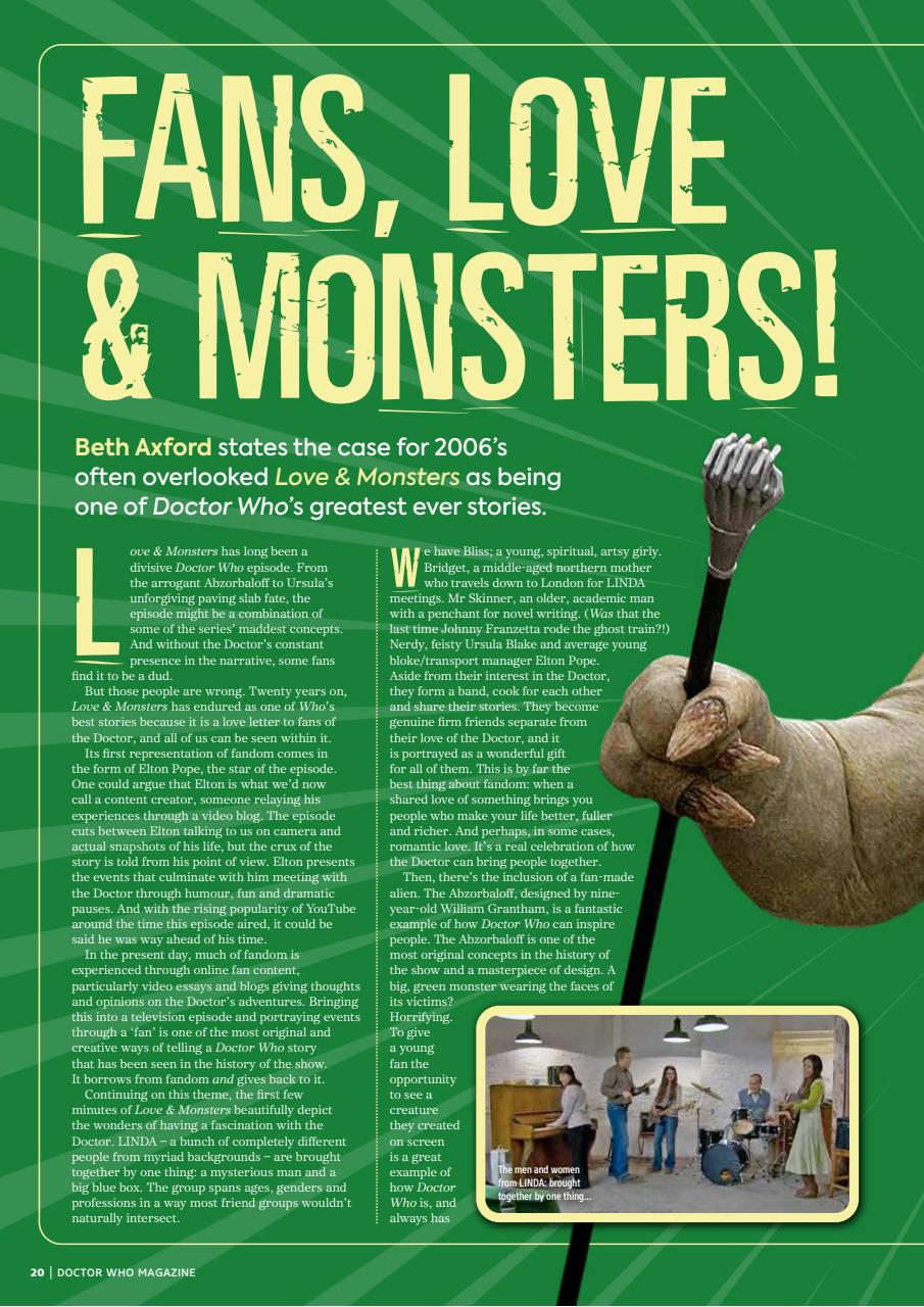 Doctor Who Magazine Preview Pages