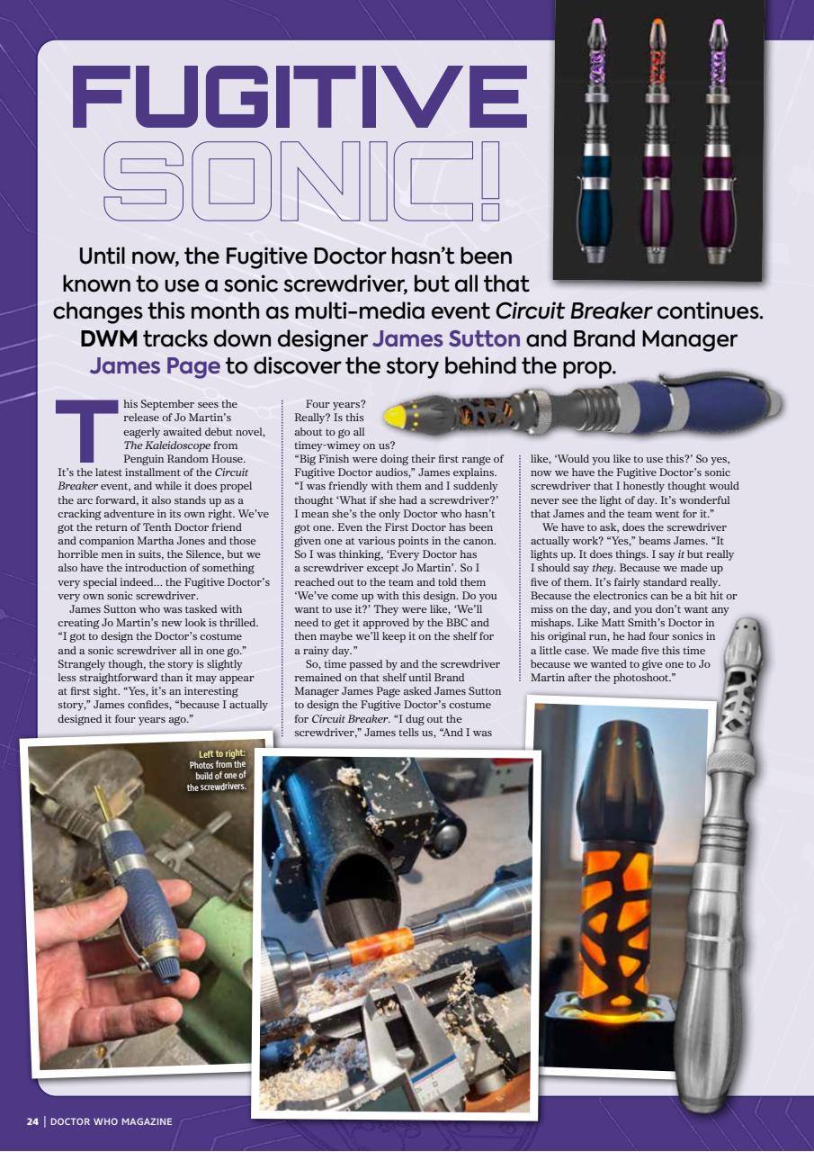 Doctor Who Magazine Preview Pages