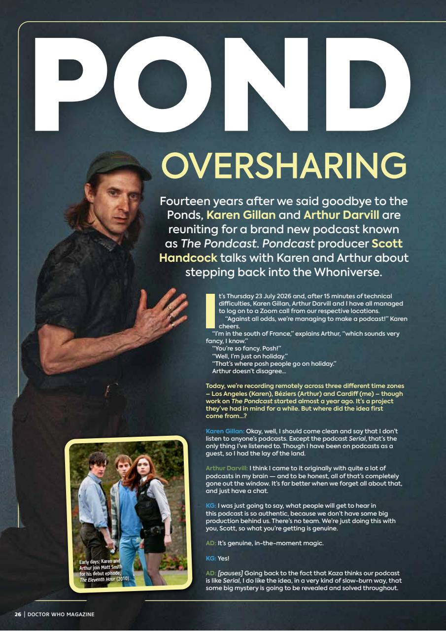 Doctor Who Magazine Preview Pages