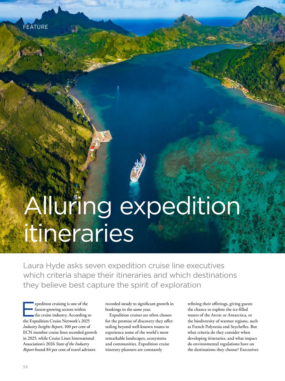 Cruise & Ferry Preview Pages