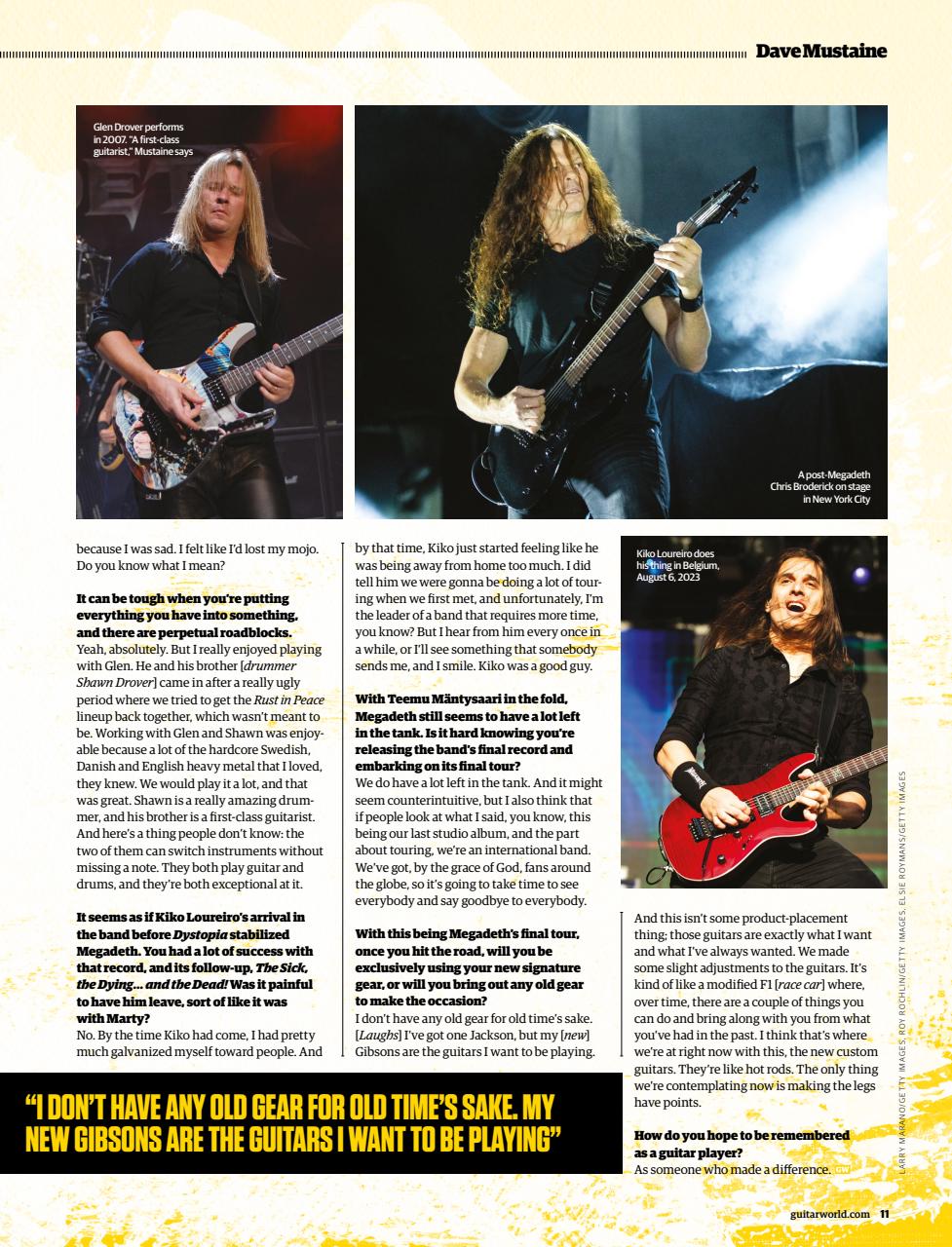 Music Magazine Preview Pages