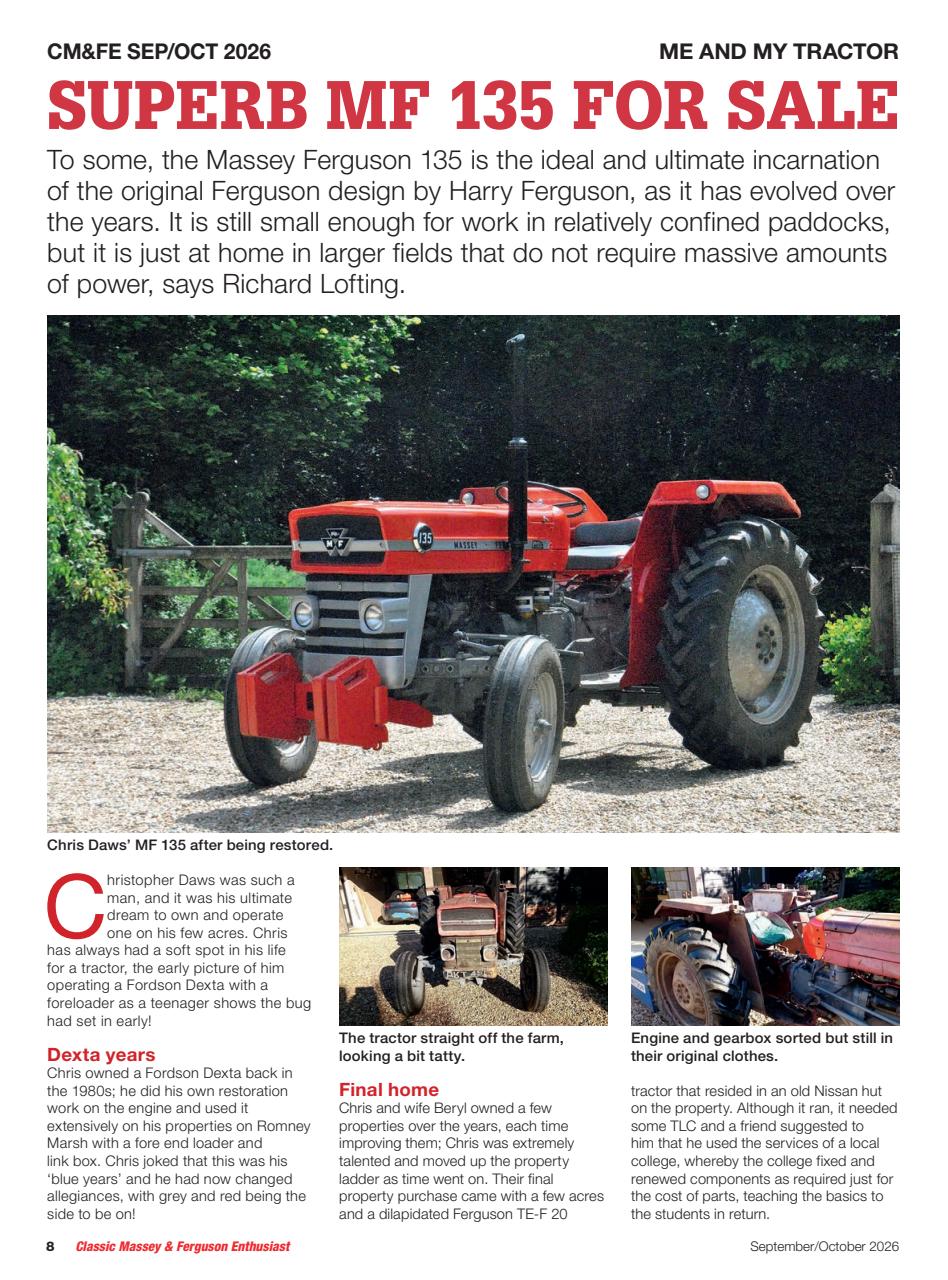 Classic Massey Preview Pages