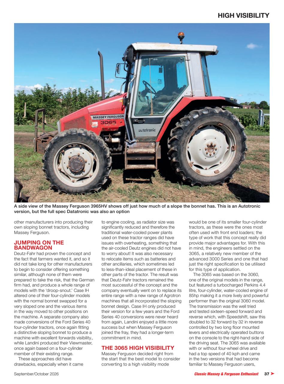 Classic Massey Preview Pages