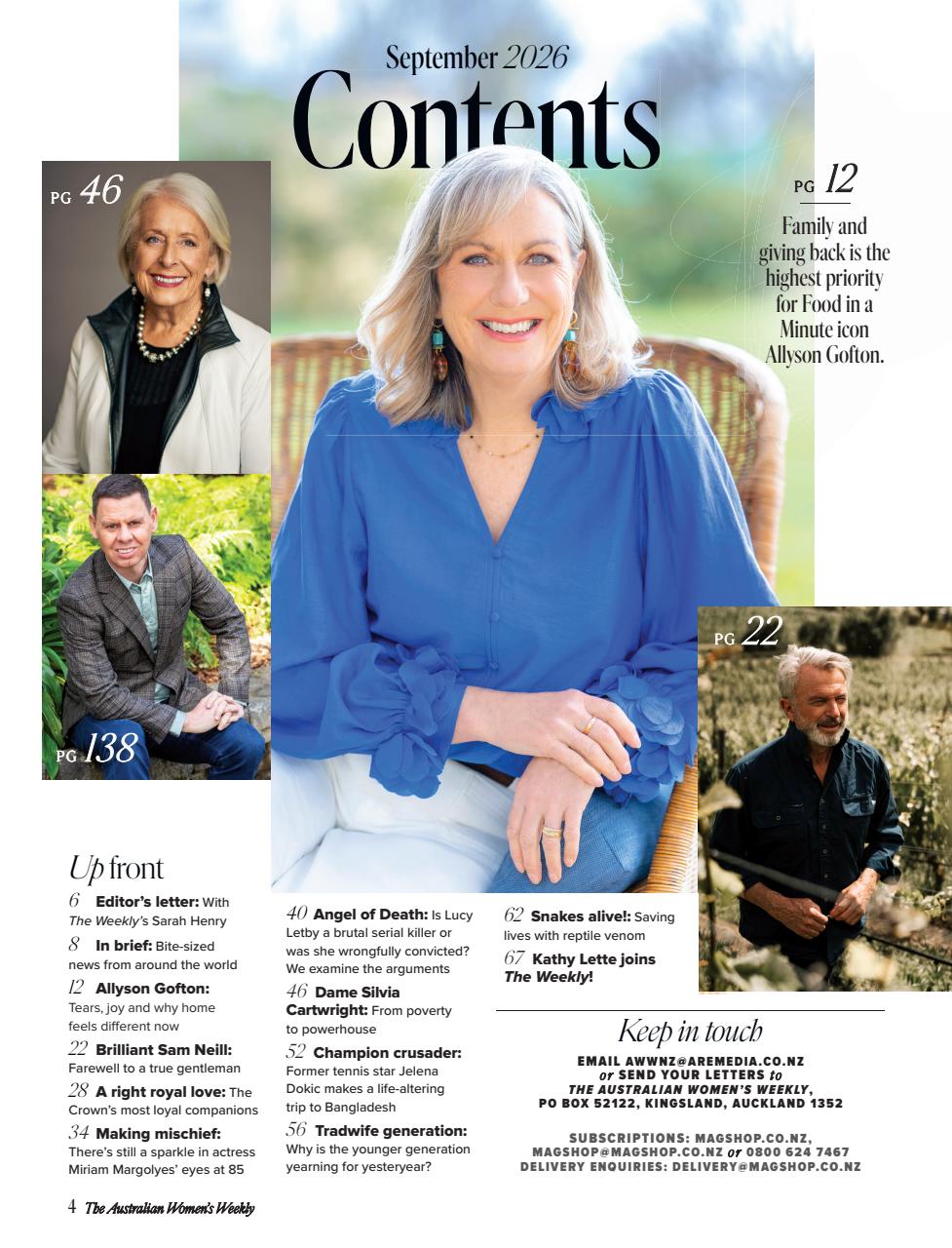 Australian Women's Weekly NZ Preview Pages