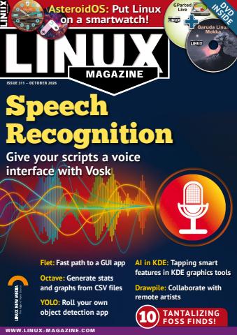 Linux Magazine issue October 2026