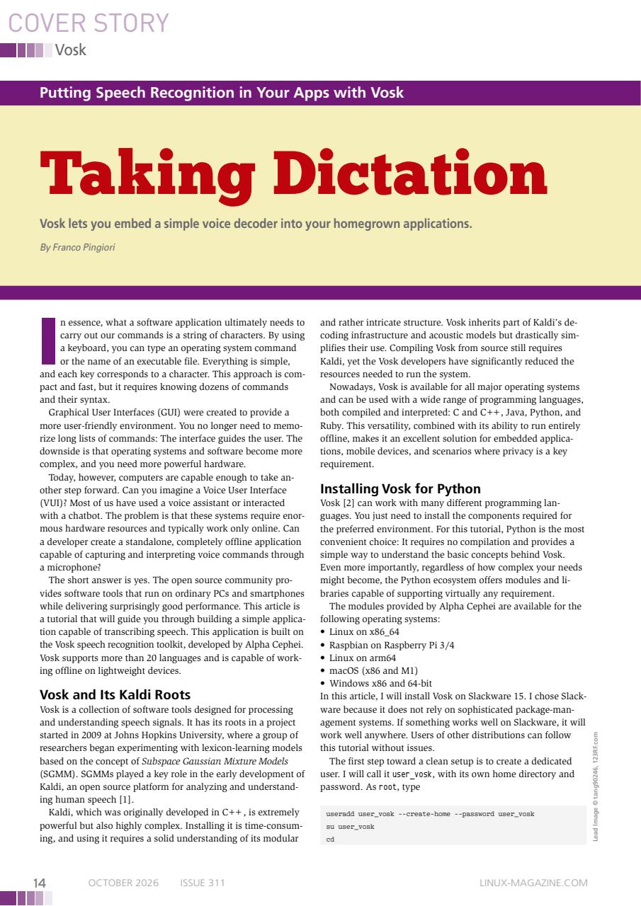 Linux Magazine Preview Pages