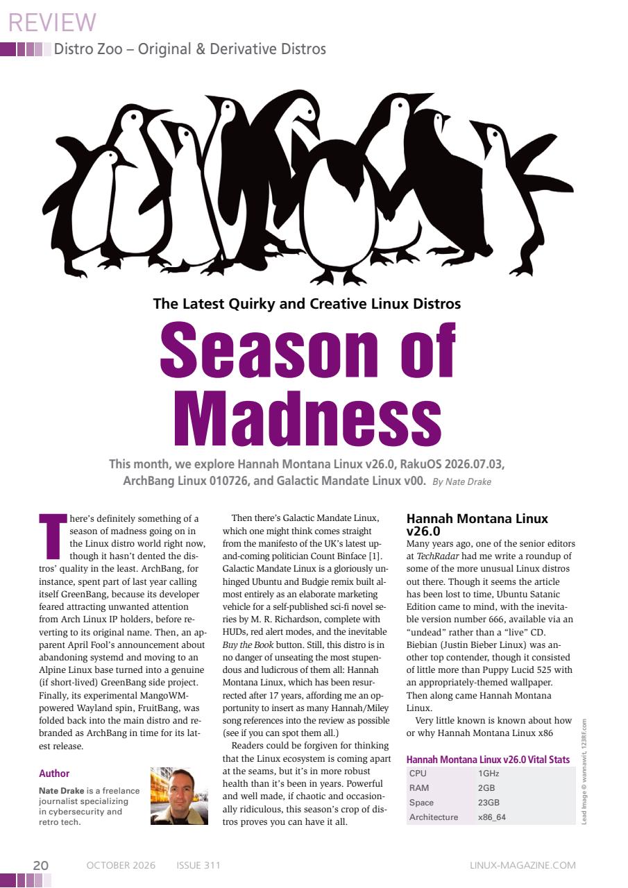 Linux Magazine Preview Pages
