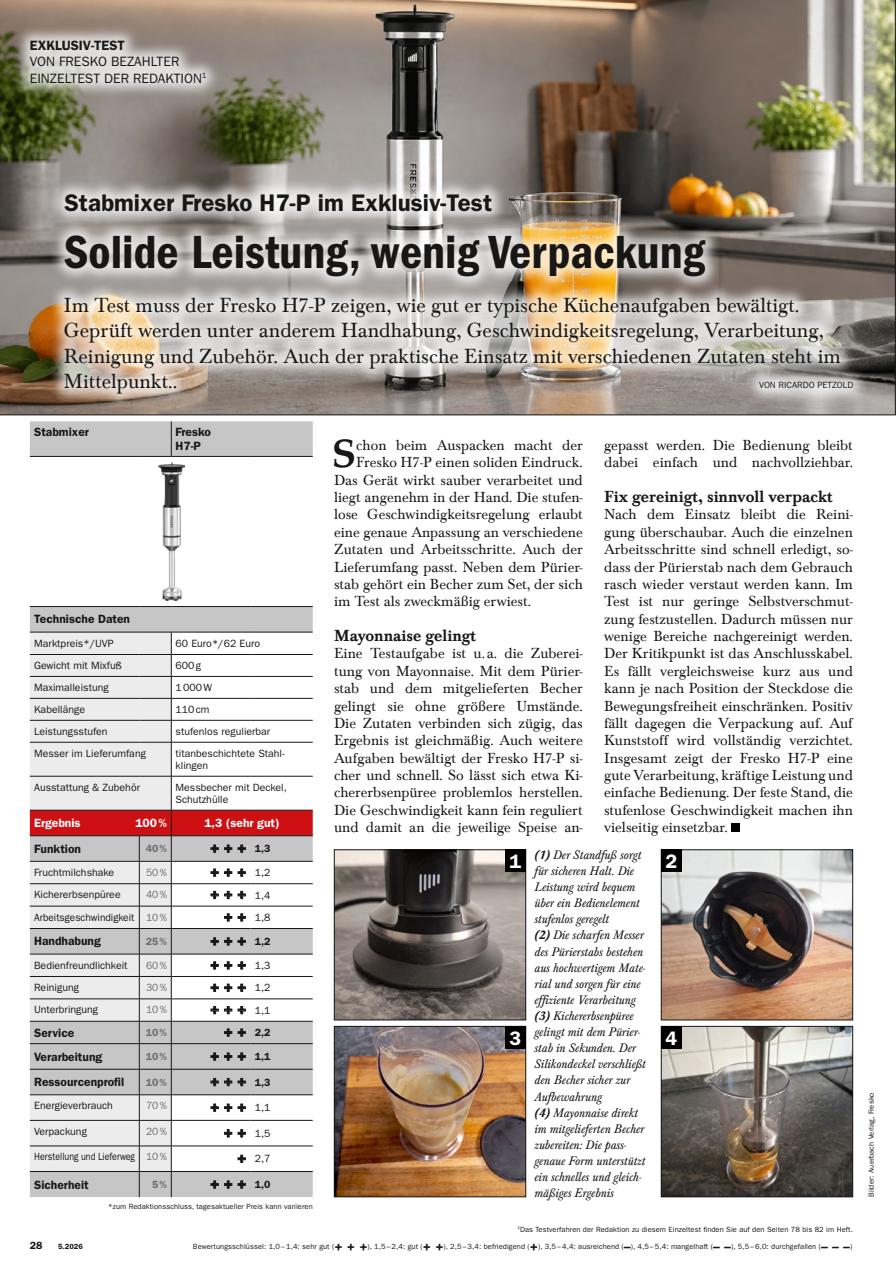 Haus & Garten Test Preview Pages