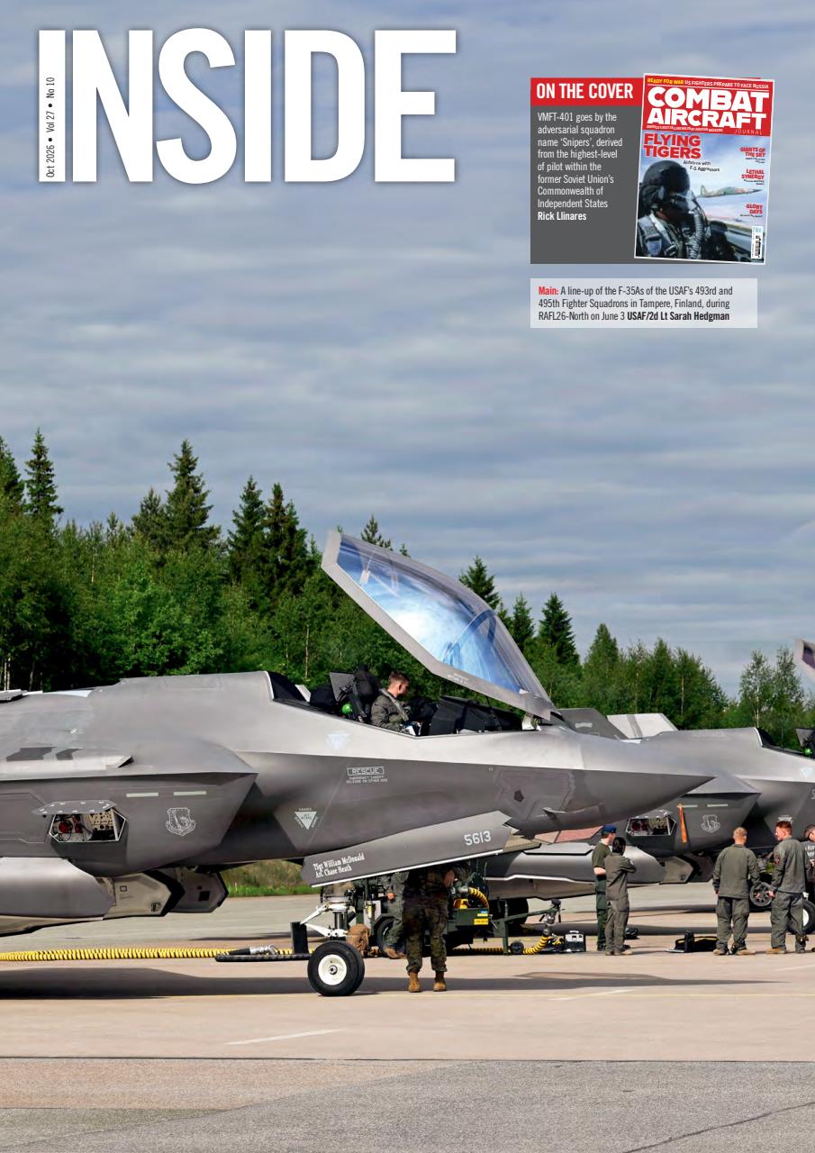 Combat Aircraft Journal Preview Pages