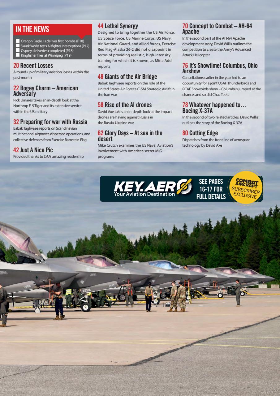 Combat Aircraft Journal Preview Pages