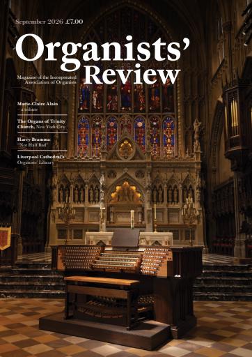 Organists' Review issue 