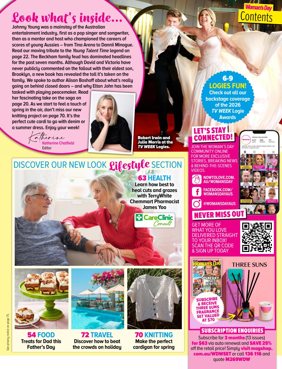 Woman's Day Australia Preview Pages