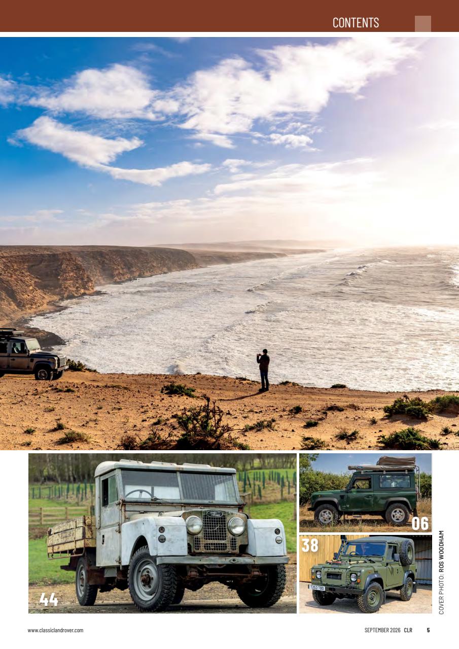 Classic Land Rover Magazine Preview Pages
