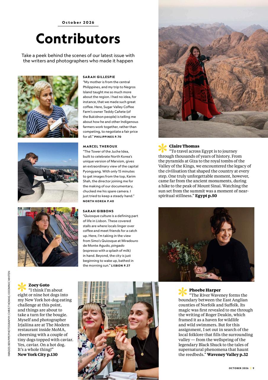 National Geographic Traveller UK Preview Pages