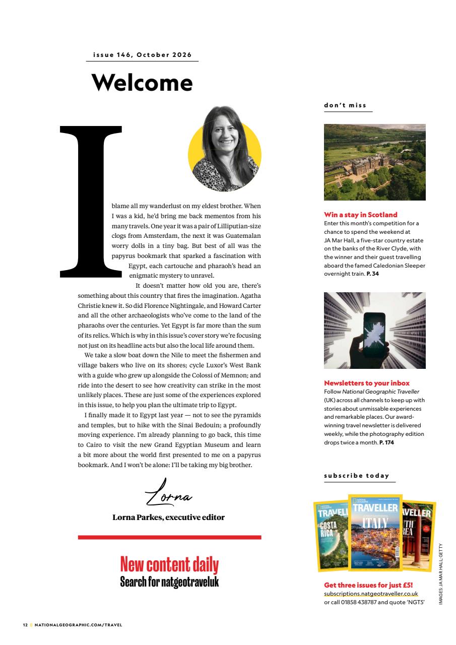 National Geographic Traveller UK Preview Pages