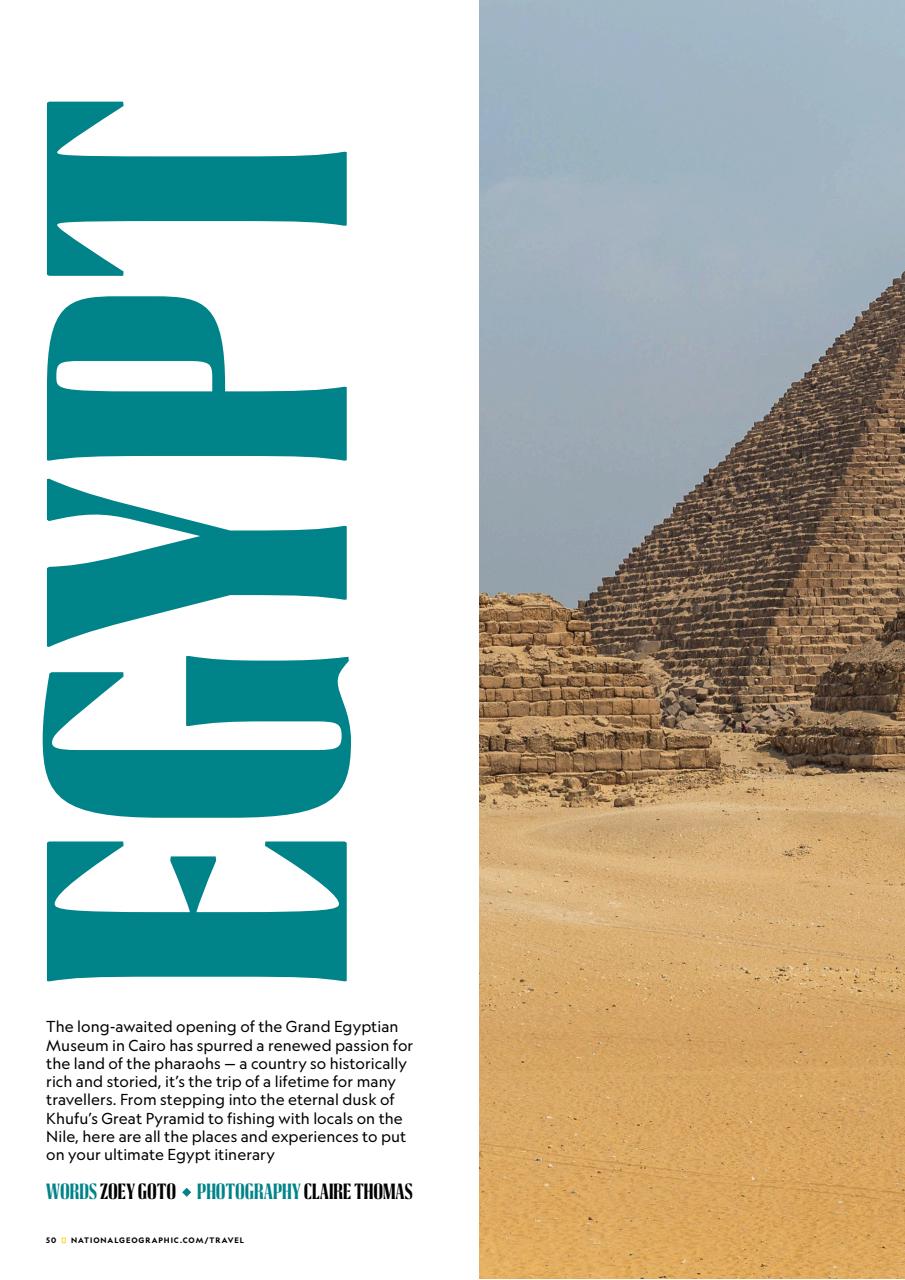 National Geographic Traveller UK Preview Pages