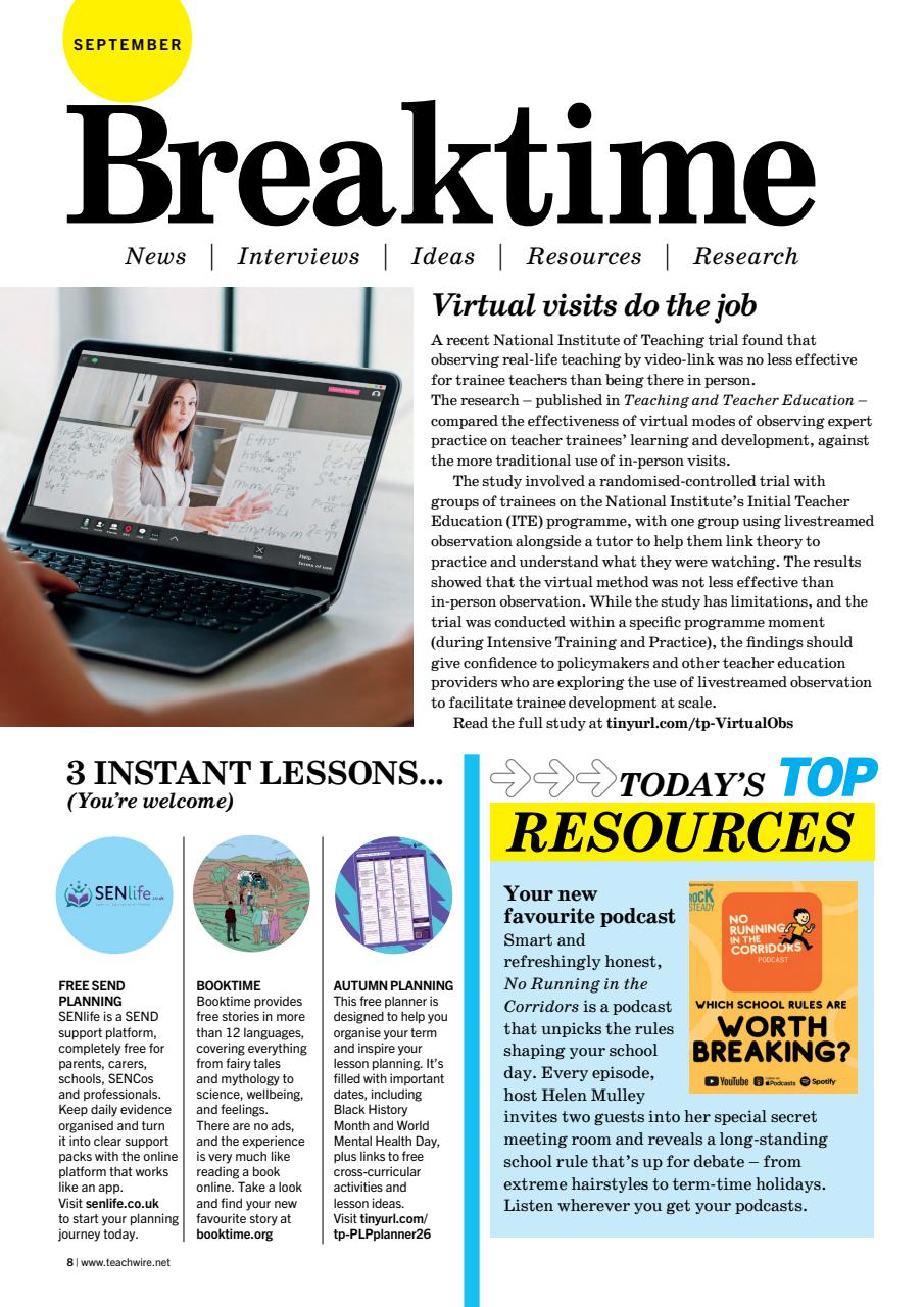 Teach Primary Preview Pages