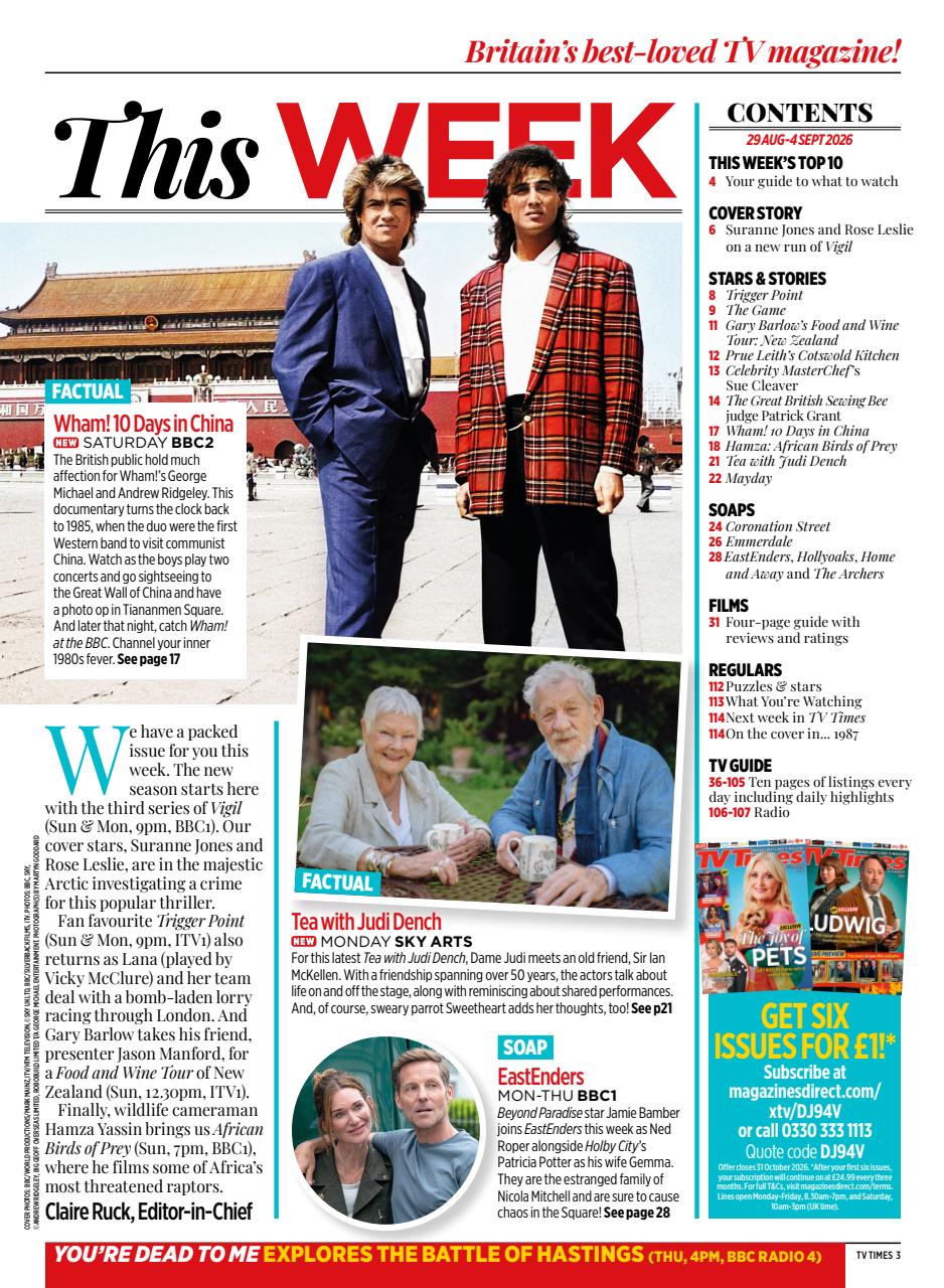 TV Times Preview Pages