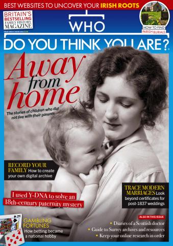 Who Do You Think You Are? issue October 2026