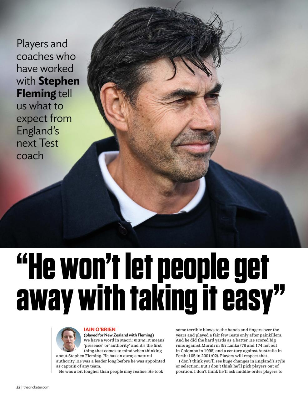 The Cricketer Magazine Preview Pages