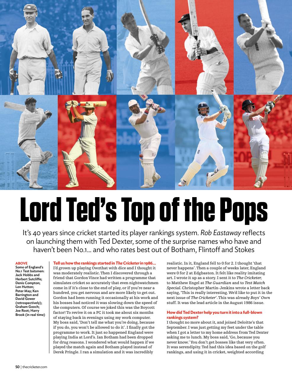 The Cricketer Magazine Preview Pages