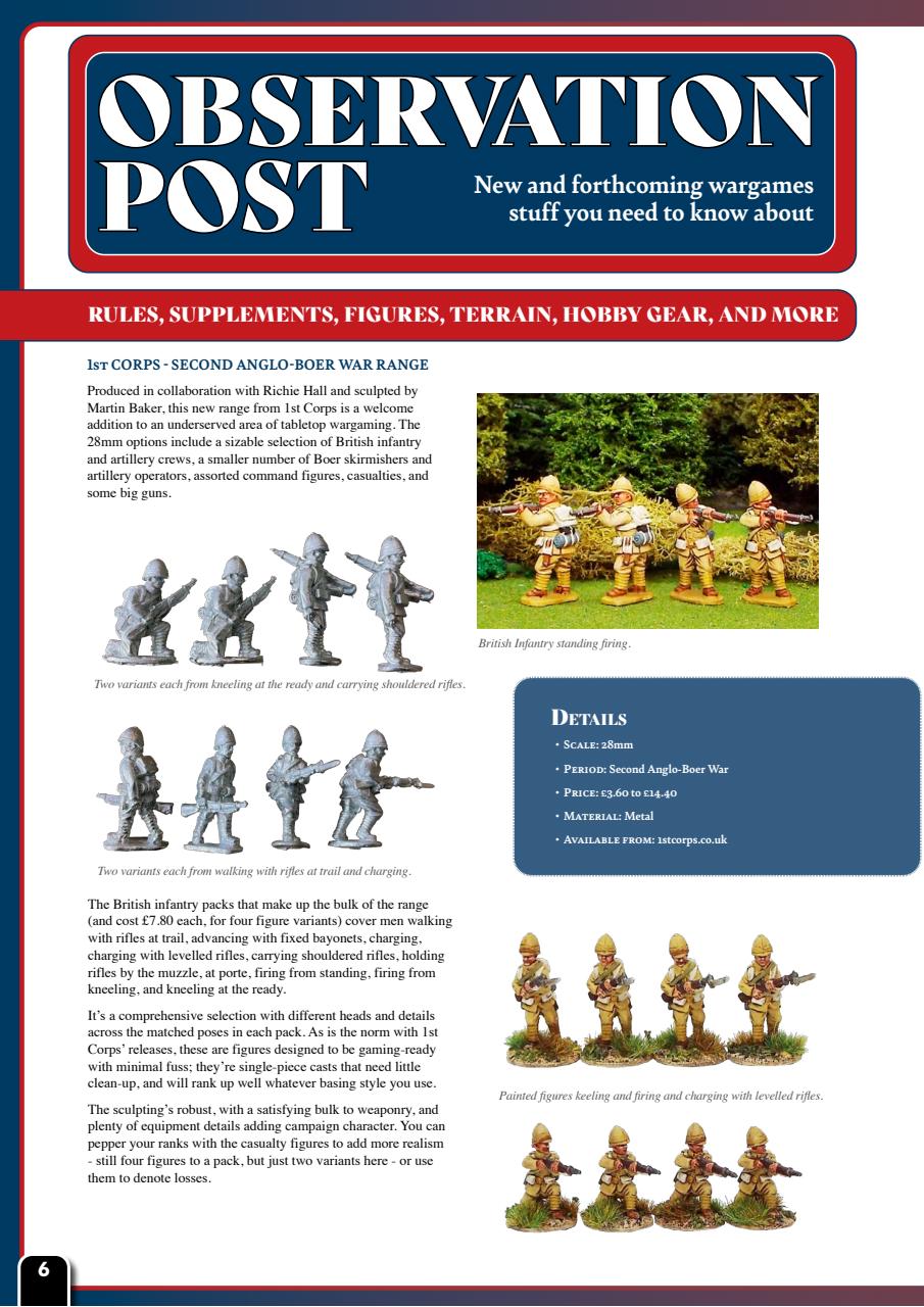 Wargames Illustrated Preview Pages