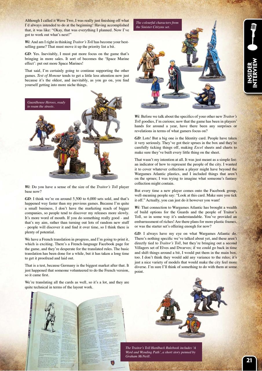 Wargames Illustrated Preview Pages