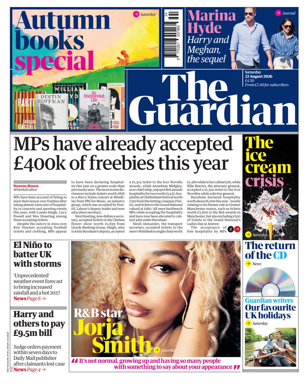 The Guardian Newspaper Preview Pages