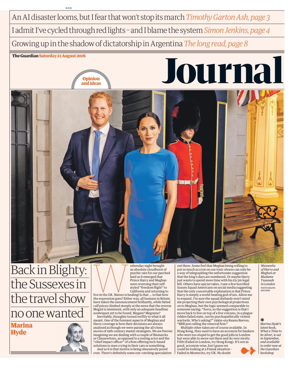 The Guardian Newspaper Preview Pages