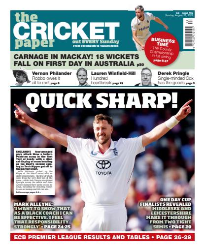 The Cricket Paper issue 