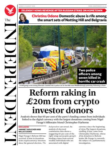 Sunday, 23 August 2026 issue Sunday, 23 August 2026