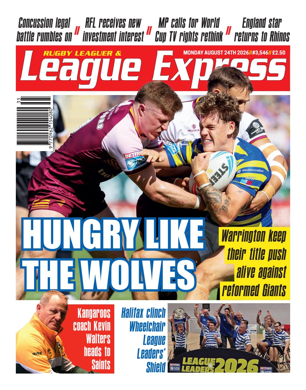 League Express Preview Pages