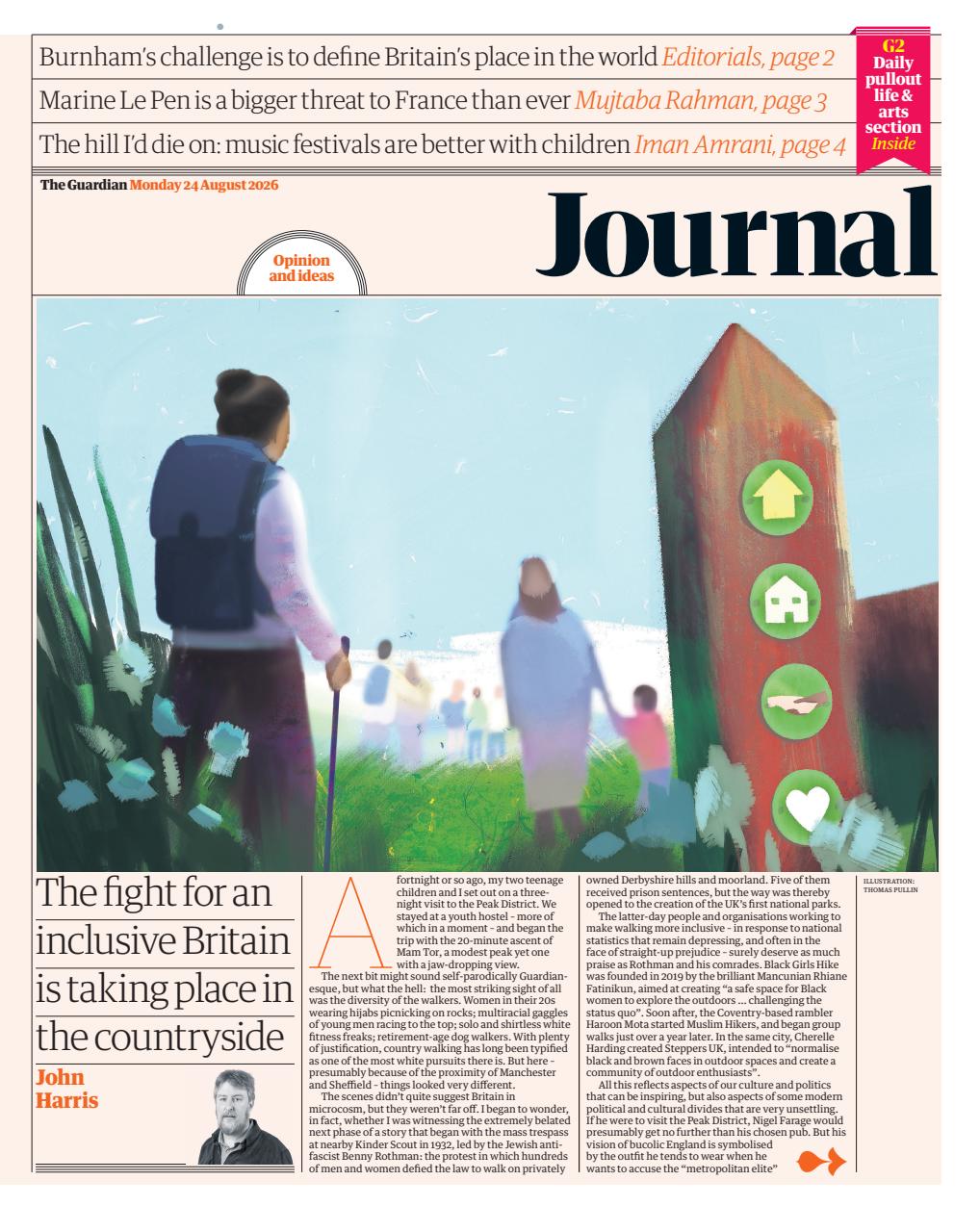The Guardian Newspaper Preview Pages