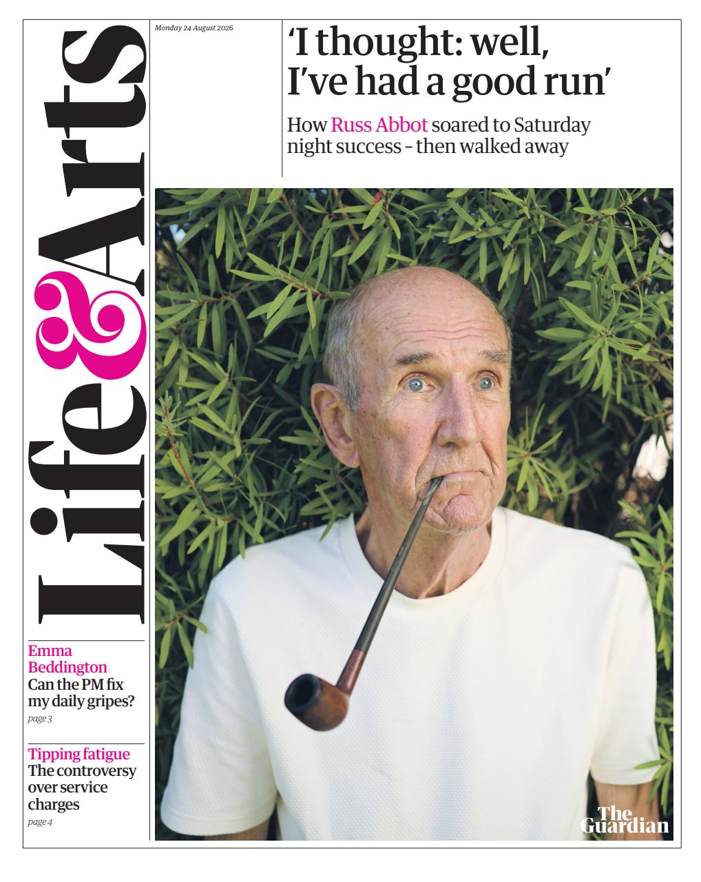 The Guardian Newspaper Preview Pages