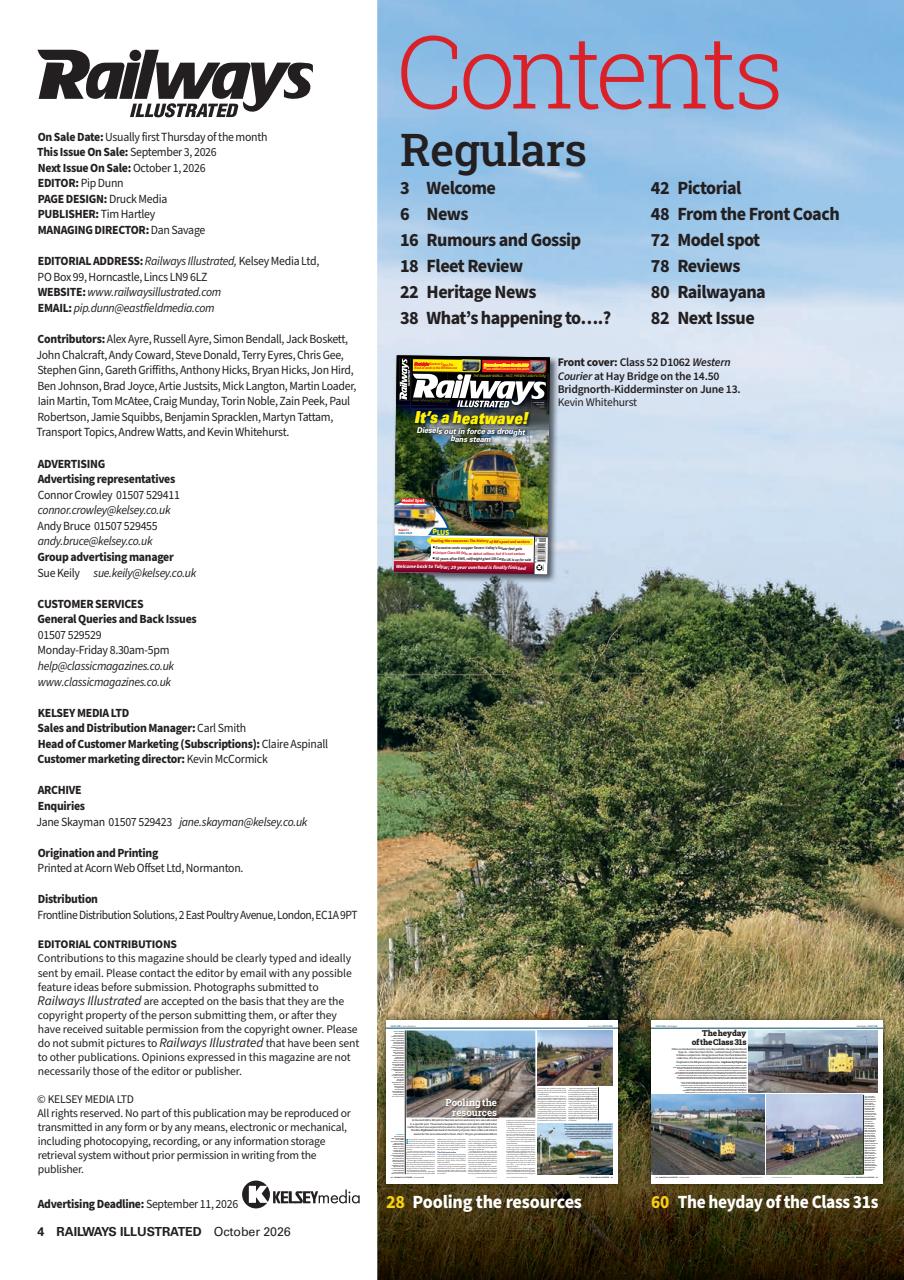Railways Illustrated Preview Pages