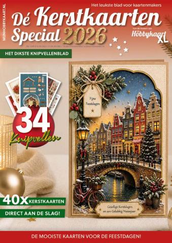 Mijn Hobbykaart XL issue Mijn Hobbykaart XL 118 Kerstspecial