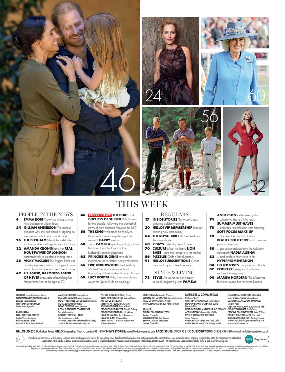 Hello! Magazine Preview Pages