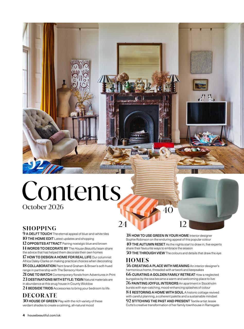 House Beautiful Preview Pages